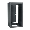 Middle Atlantic Products STAND ALONE RACK WITH REAR, DOORS 18 RMU 32"H X 25"D, BLACK FINISH ERK-1825